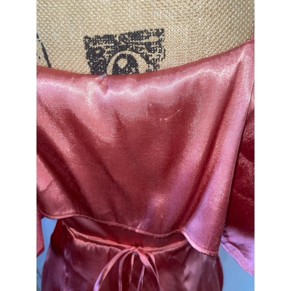 💕SALE 4 for $10💕Forever 21 Elegant Pink Satin Dress* - Picture 3 of 5